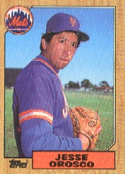 1987 Topps Baseball Cards      704     Jesse Orosco